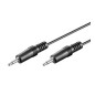 goobay Audiokabel Sort